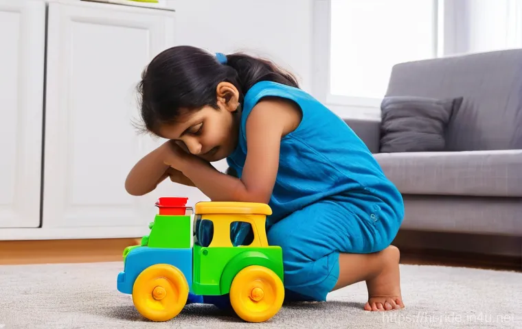 승용완구 스피커 품질 평가 - **Prompt 1: Joyful Play with High-Quality Sound**
    "A happy, smiling Indian child, approximately ...