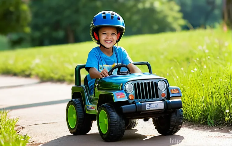 승용완구 부모 평점 - **Prompt 1: Cheerful Toddler's First Ride-On Adventure**
    "A joyful toddler, approximately 18 mon...